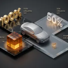 Samochód firmowy i jego wycofanie z firmy a VAT. 100% lub 50% odliczenia VAT, zapłacisz VAT lub korekta VAT.