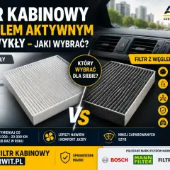Porównanie: filtr kabinowy węglowy czy zwykły. Zobacz, który lepiej zatrzymuje kurz, zapachy i smog, zapewniając czyste powietrze w aucie.