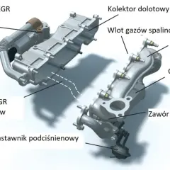 Układ EGR: kolektor dolotowy, wylotowy, chłodnica i zawór sterujący. Rozważ zaślepienie EGR wady i zalety.