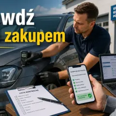 Sprawdź, jak sprawdzić kto jest właścicielem auta, korzystając z raportu historii pojazdu na telefonie i laptopie.