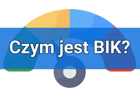 Kolorowy wykres z pytaniem "Czym jest BIK?".