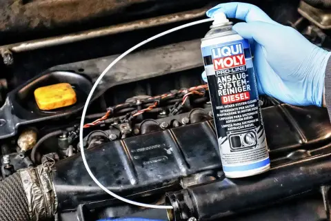 Czyszczenie układu dolotowego diesla. Preparat Liqui Moly do wymiany EGR i czyszczenia kolektora.