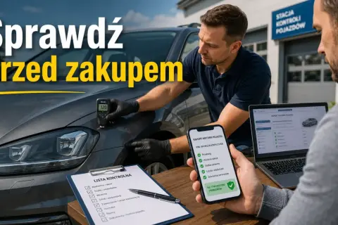 Sprawdź, jak sprawdzić kto jest właścicielem auta, korzystając z raportu historii pojazdu na telefonie i laptopie.