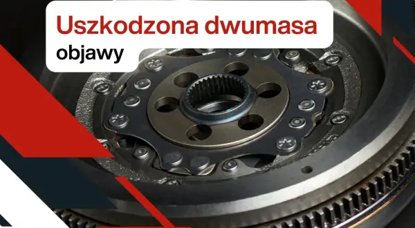 Uszkodzona dwumasa objawy. Zbliżenie na element układu napędowego, który może wymagać naprawy.