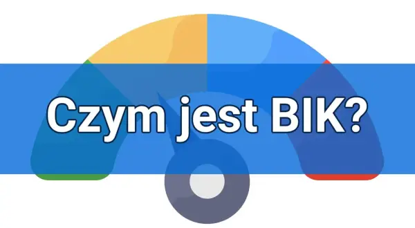 Kolorowy wykres z pytaniem "Czym jest BIK?".
