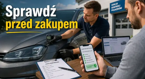 Sprawdź, jak sprawdzić kto jest właścicielem auta, korzystając z raportu historii pojazdu na telefonie i laptopie.