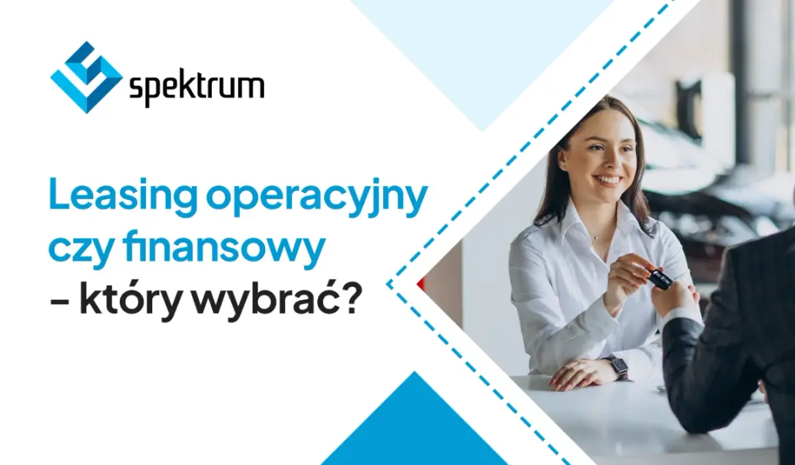 Uśmiechnięta kobieta przekazuje kluczyki do auta, ilustrując różnicę między leasingiem operacyjnym a finansowym.