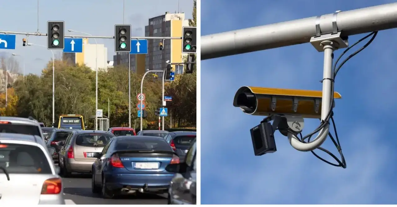 Kamera rejestruje przejazd na czerwonym świetle. Dowiedz się, ile punktów karnych za przejazd na czerwonym świetle grozi kierowcom.