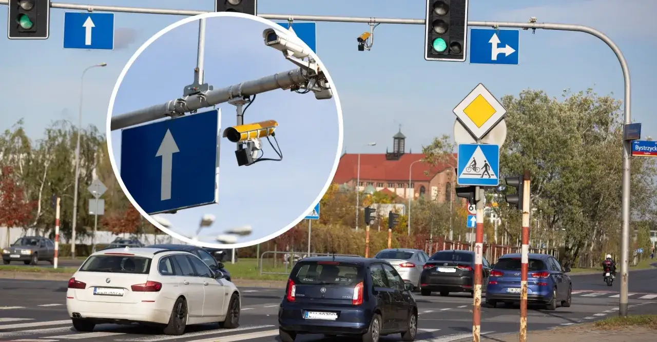 Kamery rejestrujące wykroczenia drogowe. Zastanawiasz się, ile punktów karnych za przejazd na czerwonym świetle?