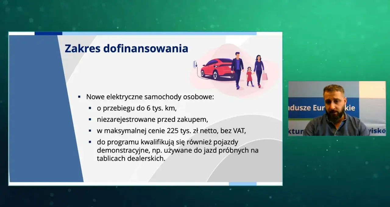 Prezentacja o dofinansowaniu aut elektrycznych. Warto wiedzieć, co to jest weksel, gdy rozważasz zakup nowego pojazdu.