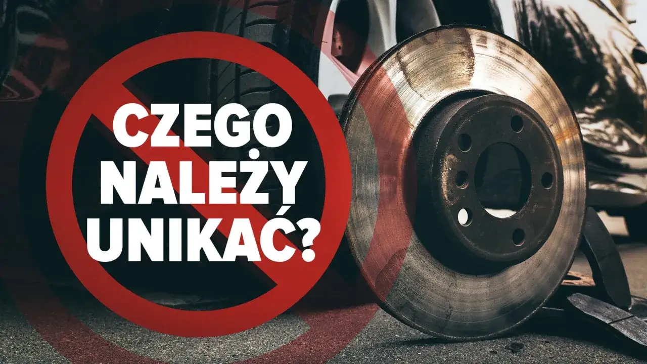 Znak zakazu i tekst 